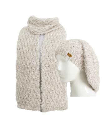 ست كلاه و شال بافت تارتن كد 212000112