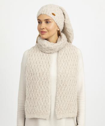 ست كلاه و شال بافت تارتن كد 212000112