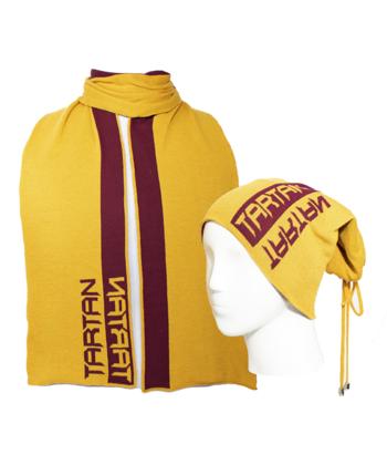 ست كلاه و شال بافت تارتن كد 284200105