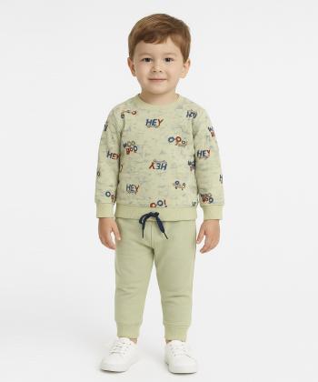 ست سویشرت و شلوار پسرانه مندوست کد 112000