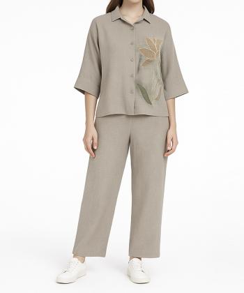 ست شومیز و شلوار زنانه نارين مد كد 791