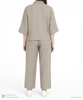 ست شومیز و شلوار زنانه نارين مد كد 791