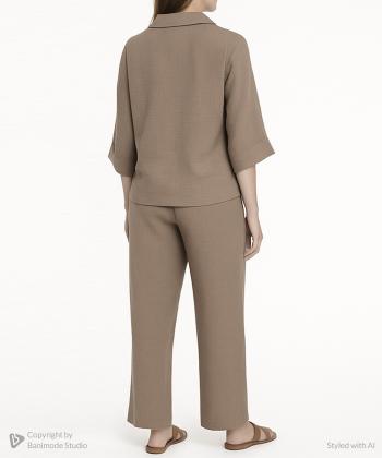 ست شومیز و شلوار زنانه نارين مد كد 791