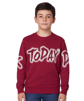 سویشرت نخی پسرانه مندوست مدل 102600