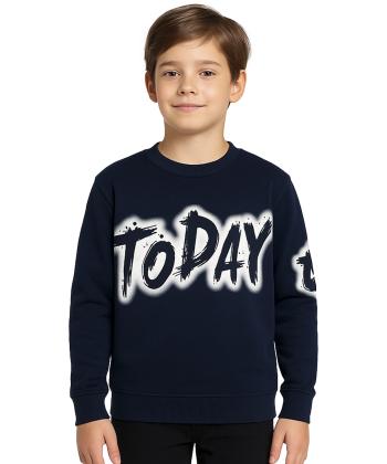 سویشرت نخی پسرانه مندوست مدل 102600