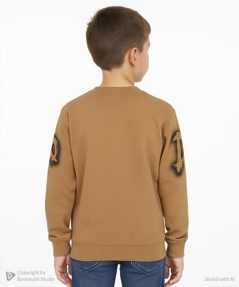 سویشرت نخی پسرانه مندوست مدل 102600