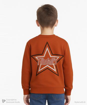 سویشرت نخی پسرانه مندوست مدل 101700