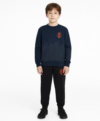 ست سویشرت و شلوار نخی پسرانه مندوست مدل 104000