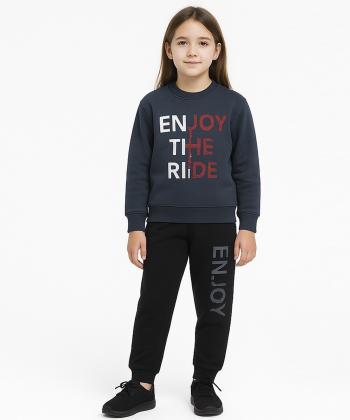 ست سویشرت و شلوار دخترانه مندوست کد 103300