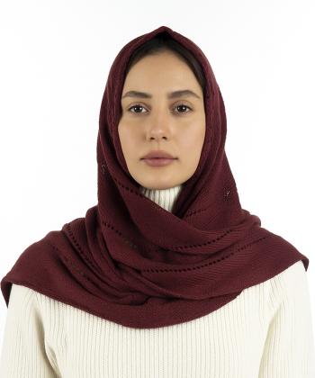 شال بافت زنانه تارتن كد 5700004360