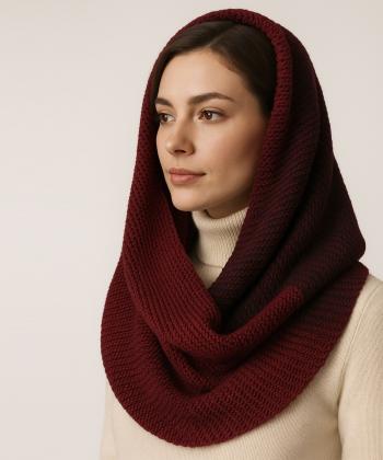 شال بافت تارتن كد 550000133