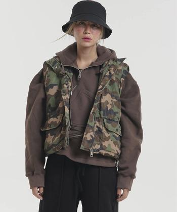 پافر آستین حلقه ای زنانه لوسیفر مدل W22627