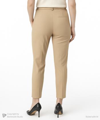 شلوار پارچه ای زنانه مانشت مدل 4FW1290451