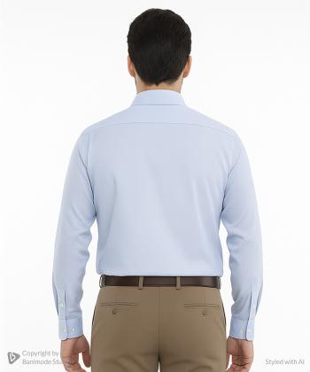 پیراهن آستین بلند مردانه مانشت مدل 5SS22100605