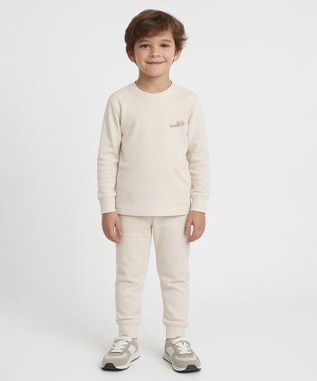 ست تیشرت و شلوار نخی پسرانه جین وست مدل 44CA5563