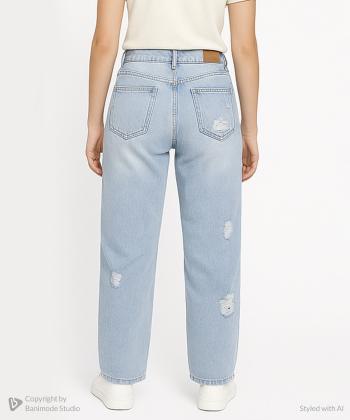 شلوار جين زنانه لوسيفر كد W23273