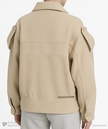 پالتو کوتاه فوتر زنانه لوسيفر كد WJC200904