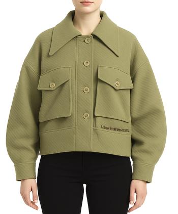 پالتو کوتاه فوتر زنانه لوسيفر كد WJC200904