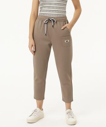 شلوار کتان مخمل زنانه بالون مدل 44116