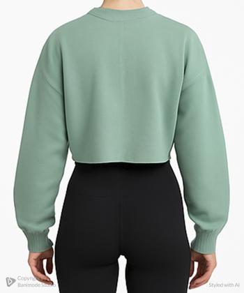 سويشرت كراپ زنانه فديكو كد 10326099