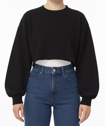 سويشرت كراپ زنانه فديكو كد 10326099