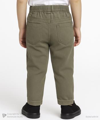 شلوار كتان مام استايل بچگانه يو اس پولو كيدز كد 1026C2