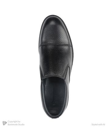 کفش مردانه چرم طبیعی نوین چرم Novin Leather مدل 7810
