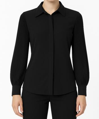 شومیز آستین بلند زنانه تولیکا مدل 32917