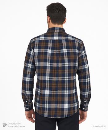 پيراهن پشمي مردانه آروما كد 1104601-03