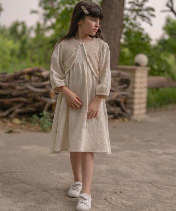 پيراهن دخترانه ملورينا كد 9172