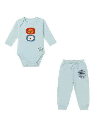 ست بادی و شلوار نوزادی نیل کوک مدل Be Wild