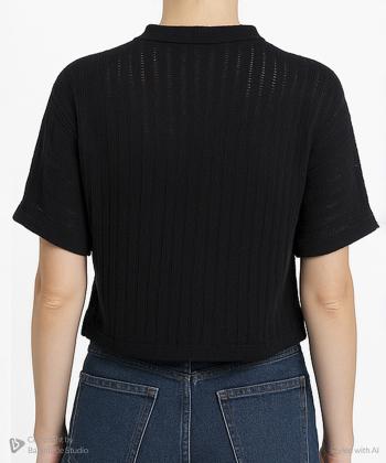 بلوز بافت زنانه آروما كد 1205023