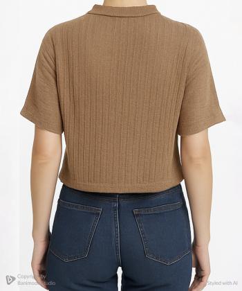 بلوز بافت زنانه آروما كد 1205023-03