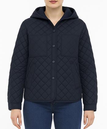 کاپشن کلاه دار زنانه آروما مدل 1218001