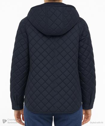 کاپشن کلاه دار زنانه آروما مدل 1218001