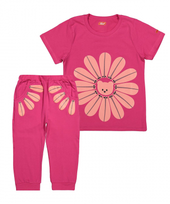 ست تیشرت و شلوارک دخترانه مادر Madar مدل سانی