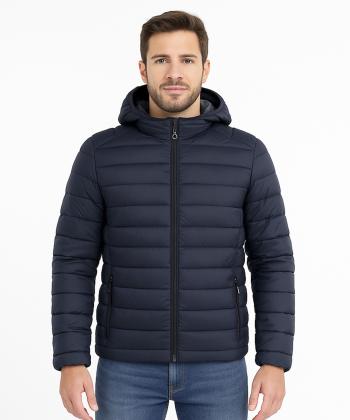 کاپشن کلاه دار مردانه آروما مدل 1118101