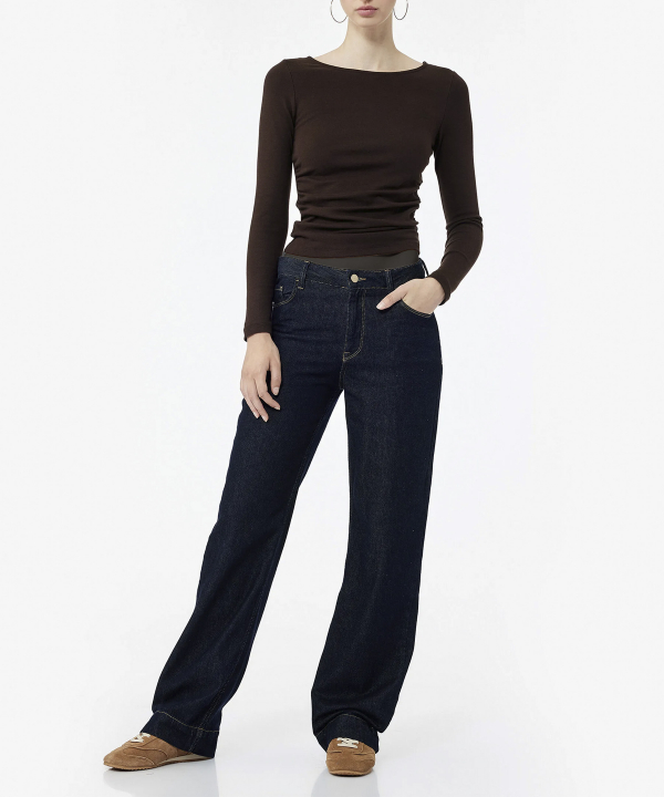 تيشرت آستين بلند  كوتون كد 6WAL10195IK