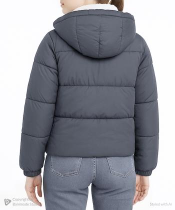 کاپشن کلاه دار زنانه ریس مدل 1176006