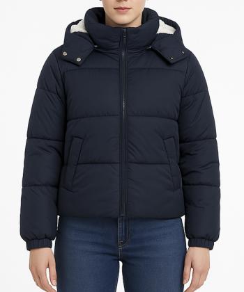 کاپشن کلاه دار زنانه ریس مدل 1176006