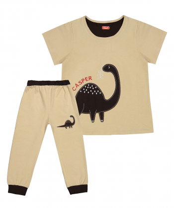 ست تیشرت و شلوار پسرانه مادر Madar مدل کاسپر