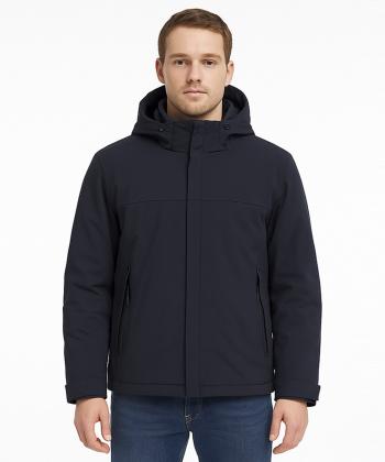 کاپشن کلاه دار مردانه جین وست مدل 44123519