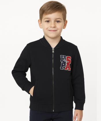 سویشرت پسرانه یو اس پولو کیدز مدل 5043B3