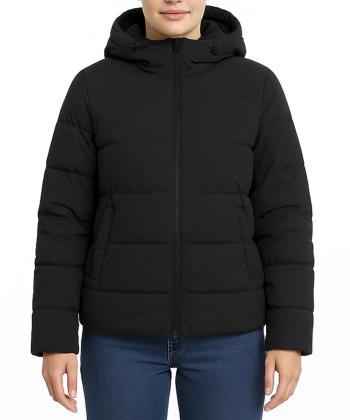 كاپشن کلاه دار زنانه جين وست كد 44223503