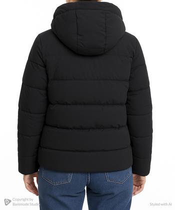 كاپشن کلاه دار زنانه جين وست كد 44223503