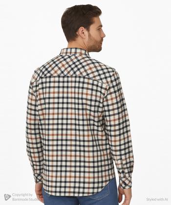 پیراهن آستین بلند مردانه هالیدی مدل C67628