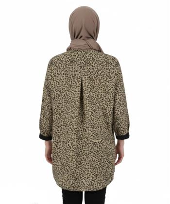 بلوز آستین کوتاه زنانه پیرکاردین مدل SHM90309211