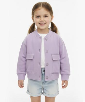 سویشرت نخی دخترانه ال سی وایکیکی مدل W414819Z4