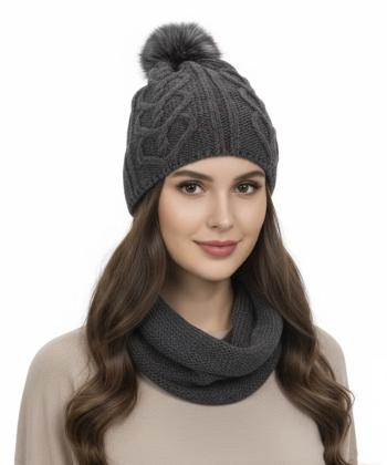 ست کلاه و شال گردن تارتن Tartan مدل 223000203