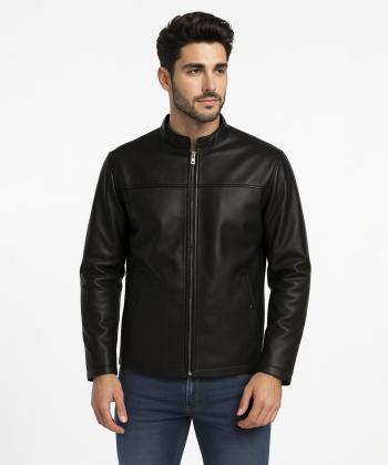 کاپشن چرم مردانه بالون مدل 9918